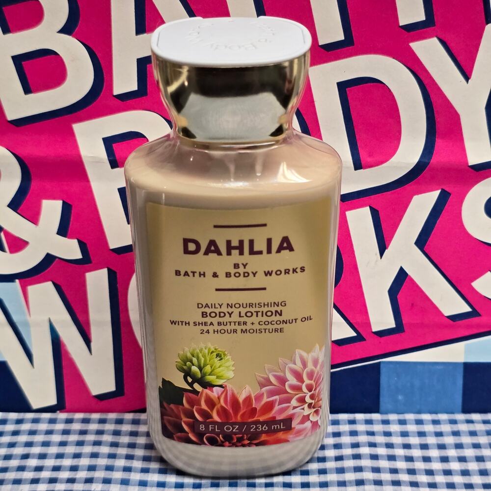 BBW Dahlia Daily Nourishing Body Lotion with Shea Butter + Coconut Oil Moisture